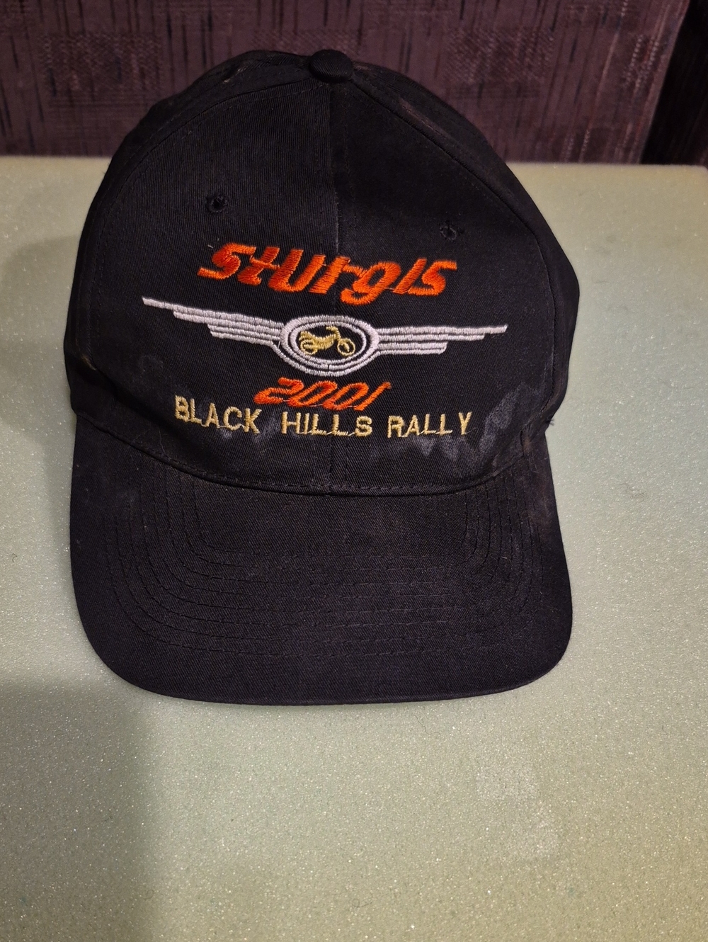STURGIS 2001 Black Hills Rally Embroidered Cap